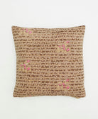 18" x 18" throw pillow