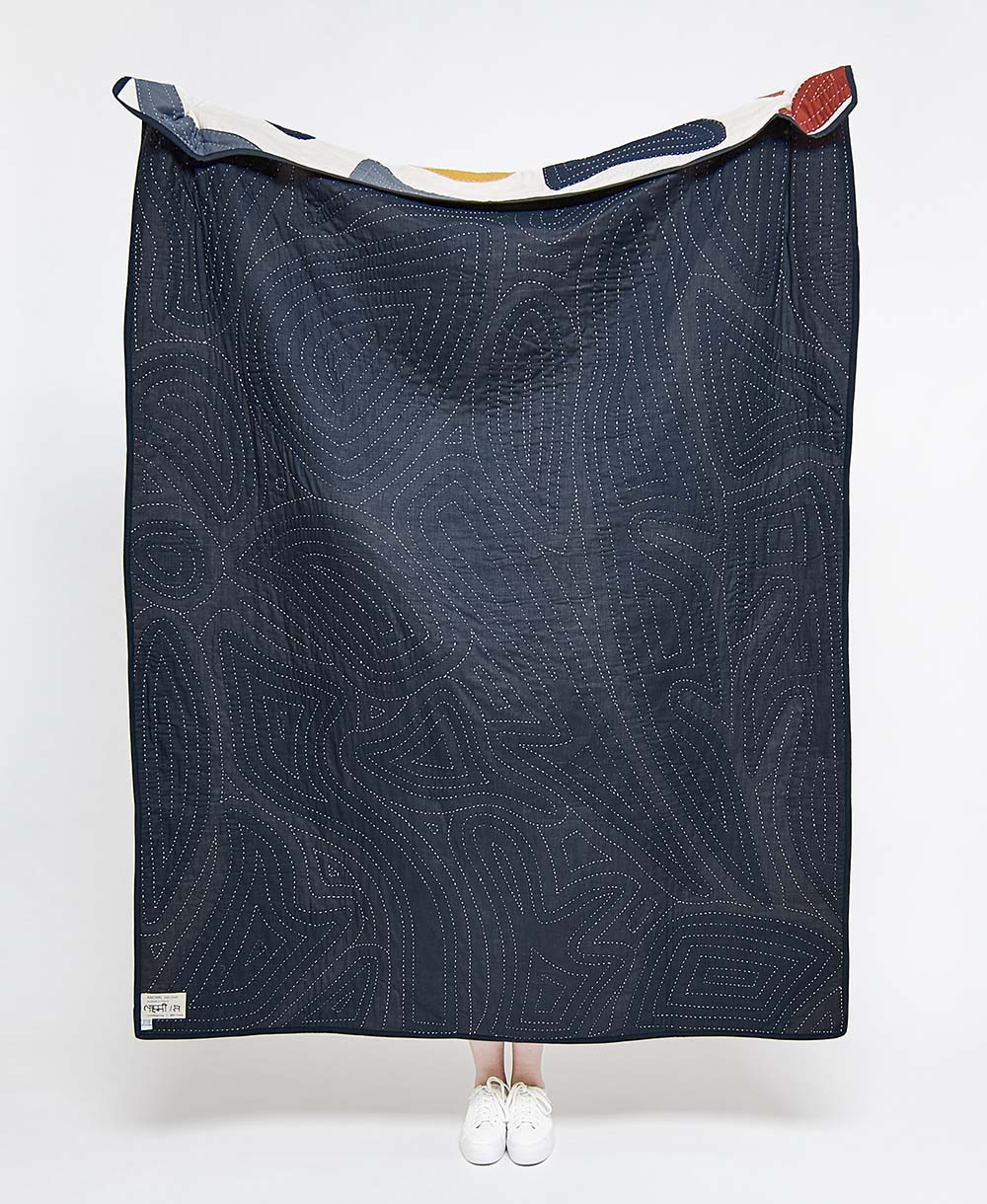 NEIGHBORHOOD NH QUILT BLANKET 新品未使用 Renee Upcycle Quilted Patchwork Throw Blanket