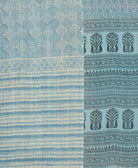 queen kantha quilt in a one-of-a-kind pattern