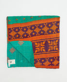 quilted throw in queen size handmade in India by Anchal artisans