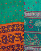 vintage kantha quilt bedding in one-of-a-kind vintage pattern