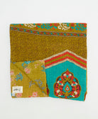 quilted throw in queen size handmade in India by Anchal artisans