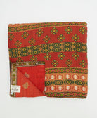 quilted throw in queen size handmade in India by Anchal artisans