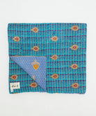 quilted throw in queen size handmade in India by Anchal artisans