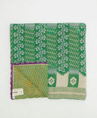 soft queen kantha blanket made from upcycled vintage cotton saris