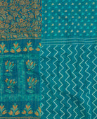 queen kantha quilt handmade by women artisans
