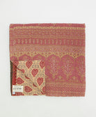 soft queen kantha blanket made from upcycled vintage cotton saris