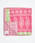 soft queen kantha blanket made from upcycled vintage cotton saris