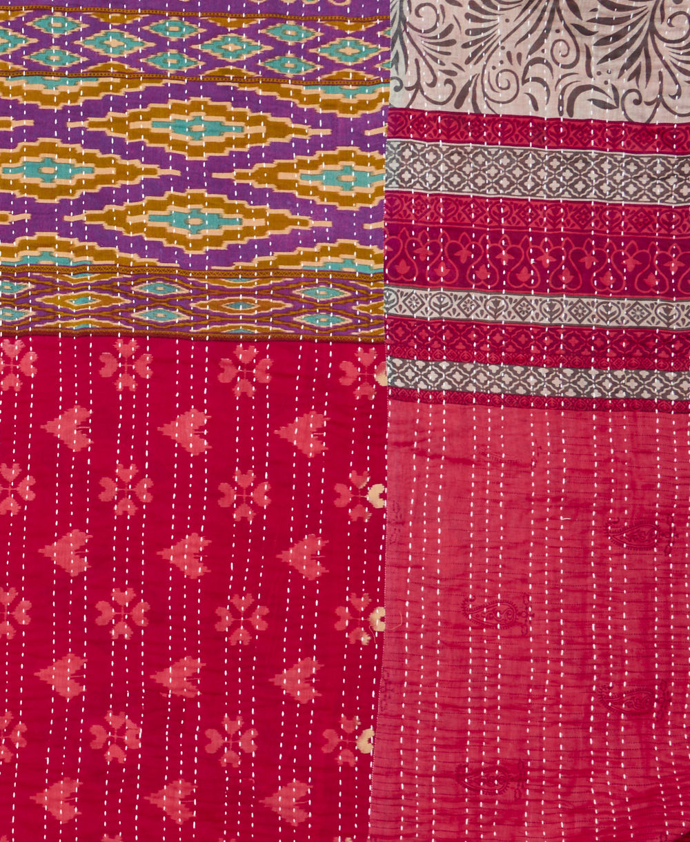 queen kantha quilt bedding