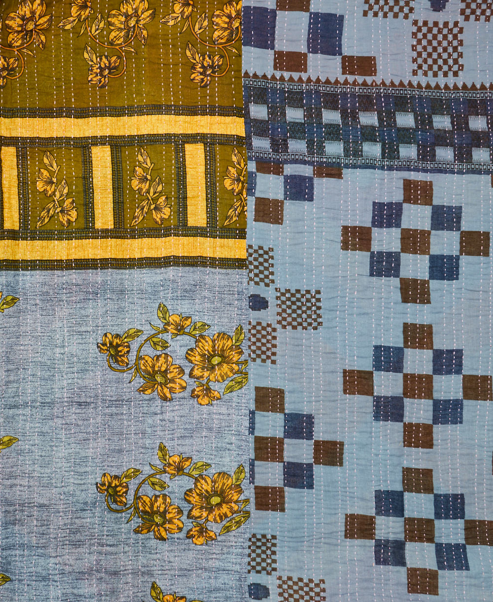 queen kantha quilt bedding
