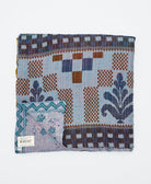 soft queen kantha blanket made from upcycled vintage cotton saris