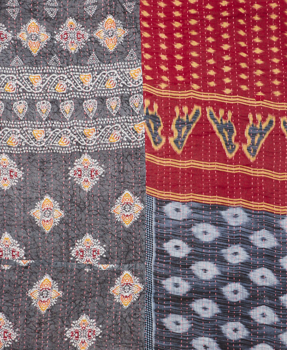 queen kantha quilt bedding