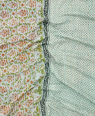 soft queen kantha blanket made from upcycled vintage cotton saris