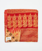 quilted throw in queen size handmade in India by Anchal artisans