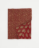 small kantha quilt handmade in India by women artisans from vintage cotton saris