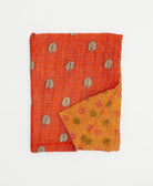 small kantha quilt handmade in India by women artisans from vintage cotton saris