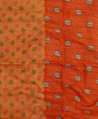 eco-friendly kantha blanket measuring 32" x 48"