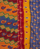 eco-friendly kantha blanket measuring 32" x 48"