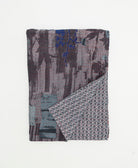 small kantha quilt handmade in India by women artisans from vintage cotton saris