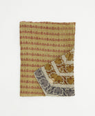small kantha quilt handmade in India by women artisans from vintage cotton saris