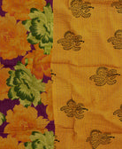 kantha blanket with kantha stitching