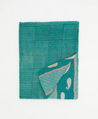 small kantha quilt handmade in India by women artisans from vintage cotton saris