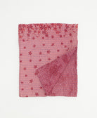 small kantha quilt handmade in India by women artisans from vintage cotton saris