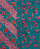 kantha quilt with kantha stitching