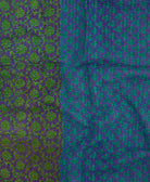 kantha blanket with kantha stitching