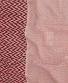 kantha blanket with kantha stitching