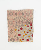 small kantha quilt handmade in India by women artisans from vintage cotton saris