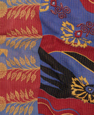 kantha blanket with kantha stitching