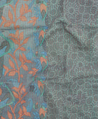 kantha blanket with kantha stitching