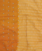 kantha blanket with kantha stitching