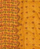 kantha blanket with kantha stitching