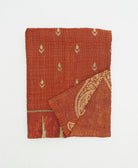 small kantha quilt handmade in India by women artisans from vintage cotton saris