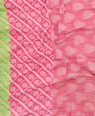 kantha blanket with kantha stitching