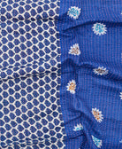 kantha blanket with kantha stitching