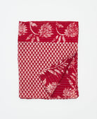 small kantha quilt handmade in India by women artisans from vintage cotton saris