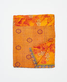 small kantha quilt handmade in India by women artisans from vintage cotton saris