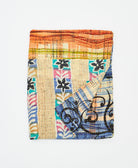 small kantha quilt handmade in India by women artisans from vintage cotton saris