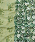 kantha blanket with kantha stitching
