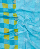 kantha blanket with kantha stitching