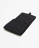 folding black travel organizer for jewelry or small toiletries for sustainable travel