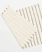 navy blue striped cotton placemats handmade from 100% organic cotton twill by Anchal