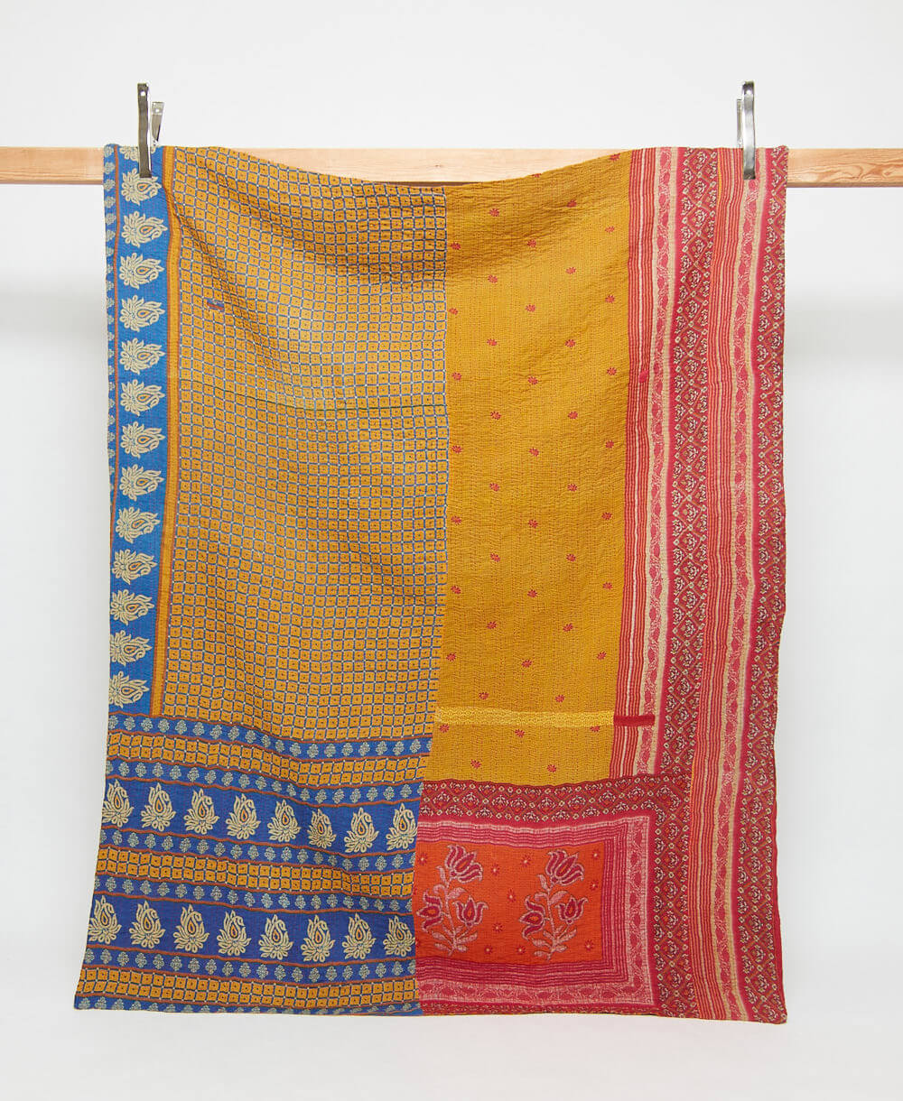 Beautiful Vintage Kantha on sale Quilt