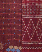 quilted throw in twin size handmade in India by Anchal artisans