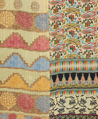 quilted throw in twin size handmade in India by Anchal artisans