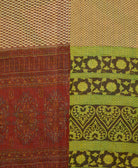 quilted throw in twin size handmade in India by Anchal artisans