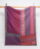 twin kantha quilt handmade in India